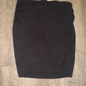 Forever 21 Black Pencil Midi Skirt for Work